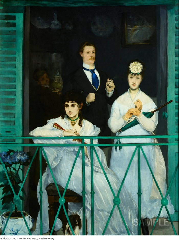 マネ「バルコニー」