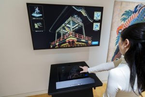 3Dフローティング・ギガ・ビューワー 「上町祭屋台 」