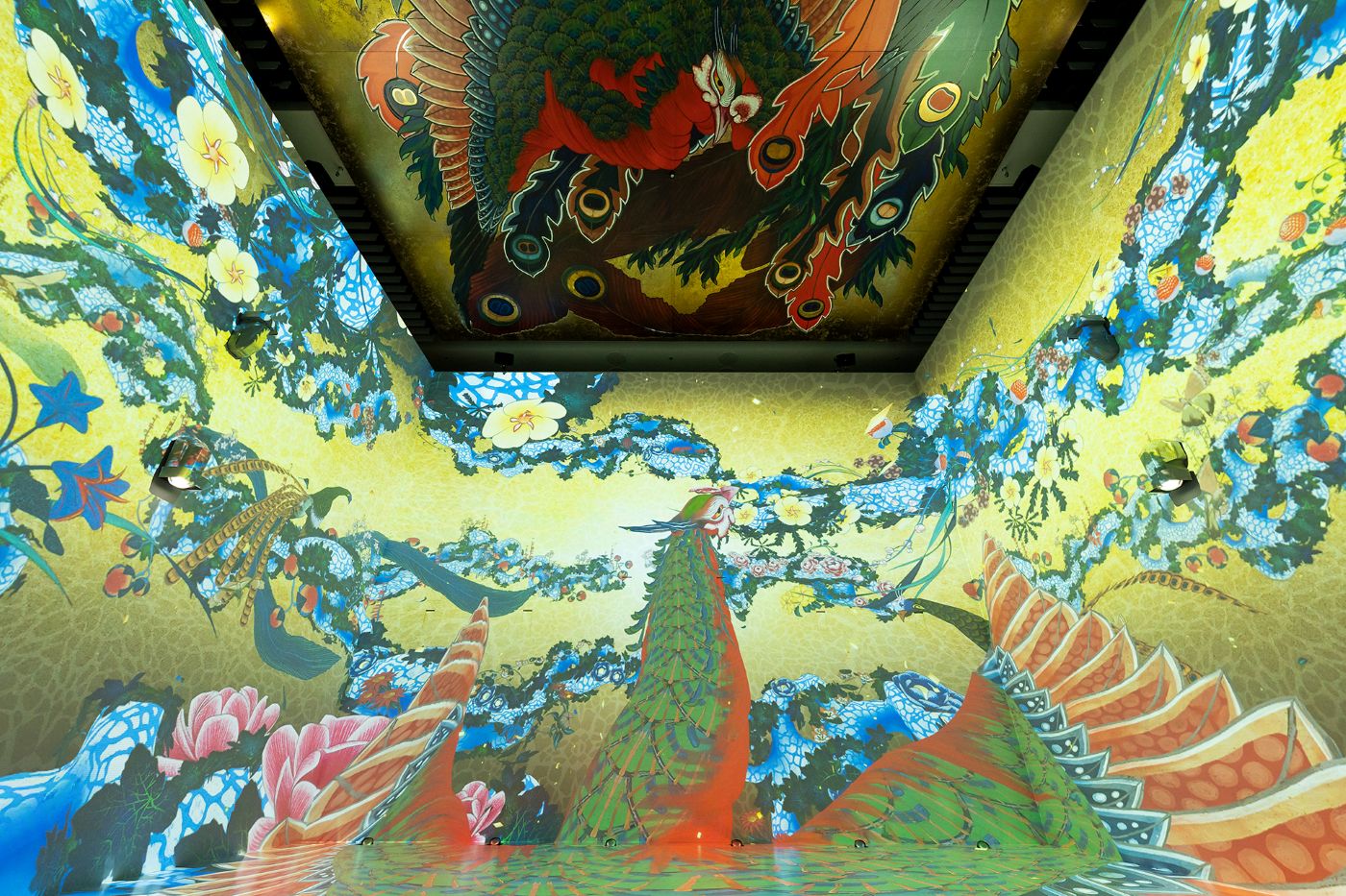 「Digital×北斎」特別展「大鳳凰図転生物語」- 小布施とHOKUSAI 神妙に達していた絵師 - 