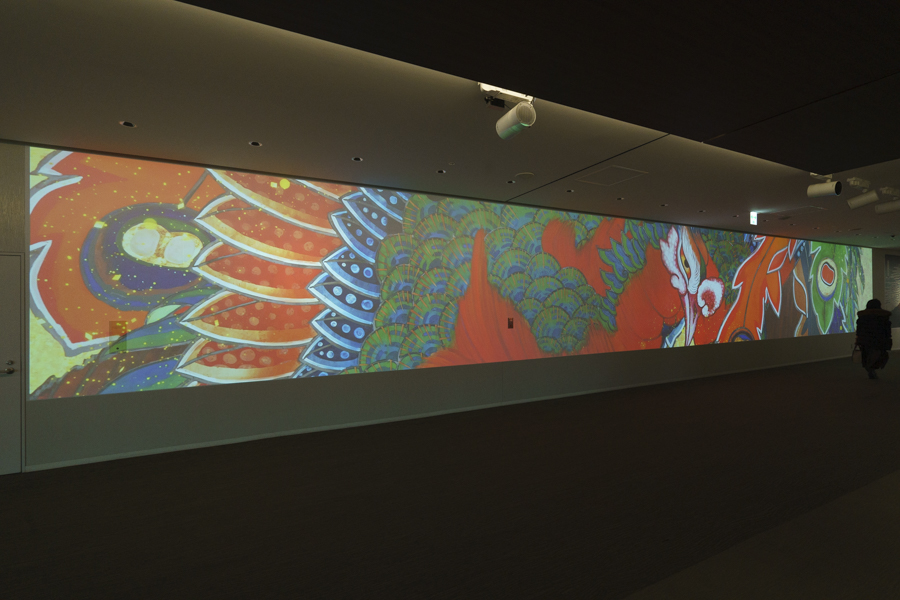 「Digital×北斎」in Narita Airport  